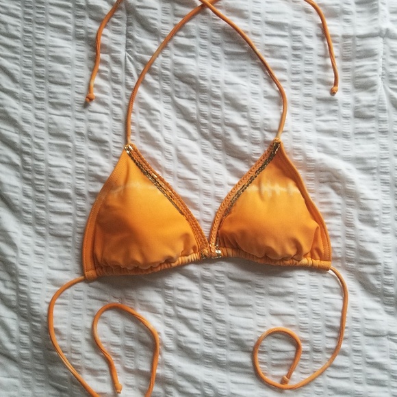Orange Bikini Top - Picture 1 of 4